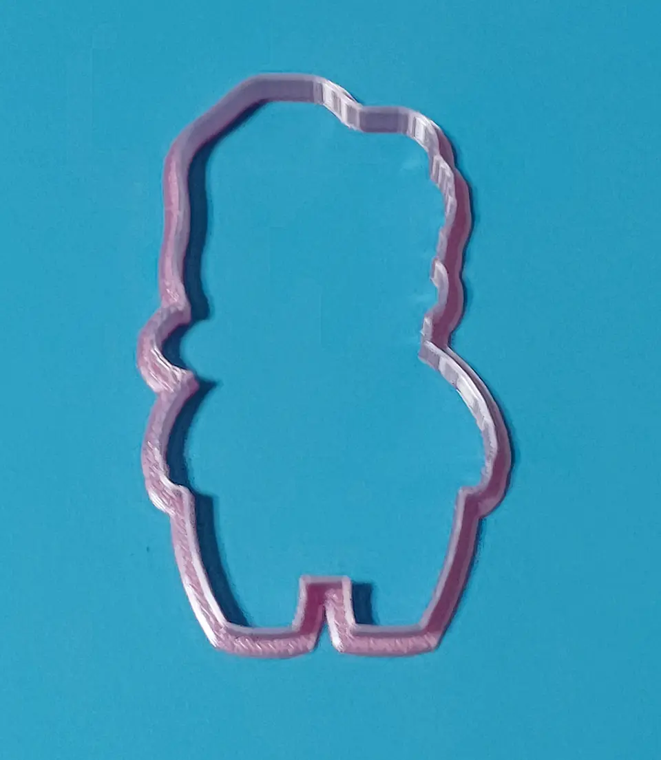 Cortador de galleta Santa en Pj 1