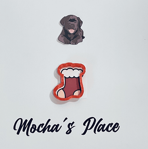 Cortador para galleta bota navideña