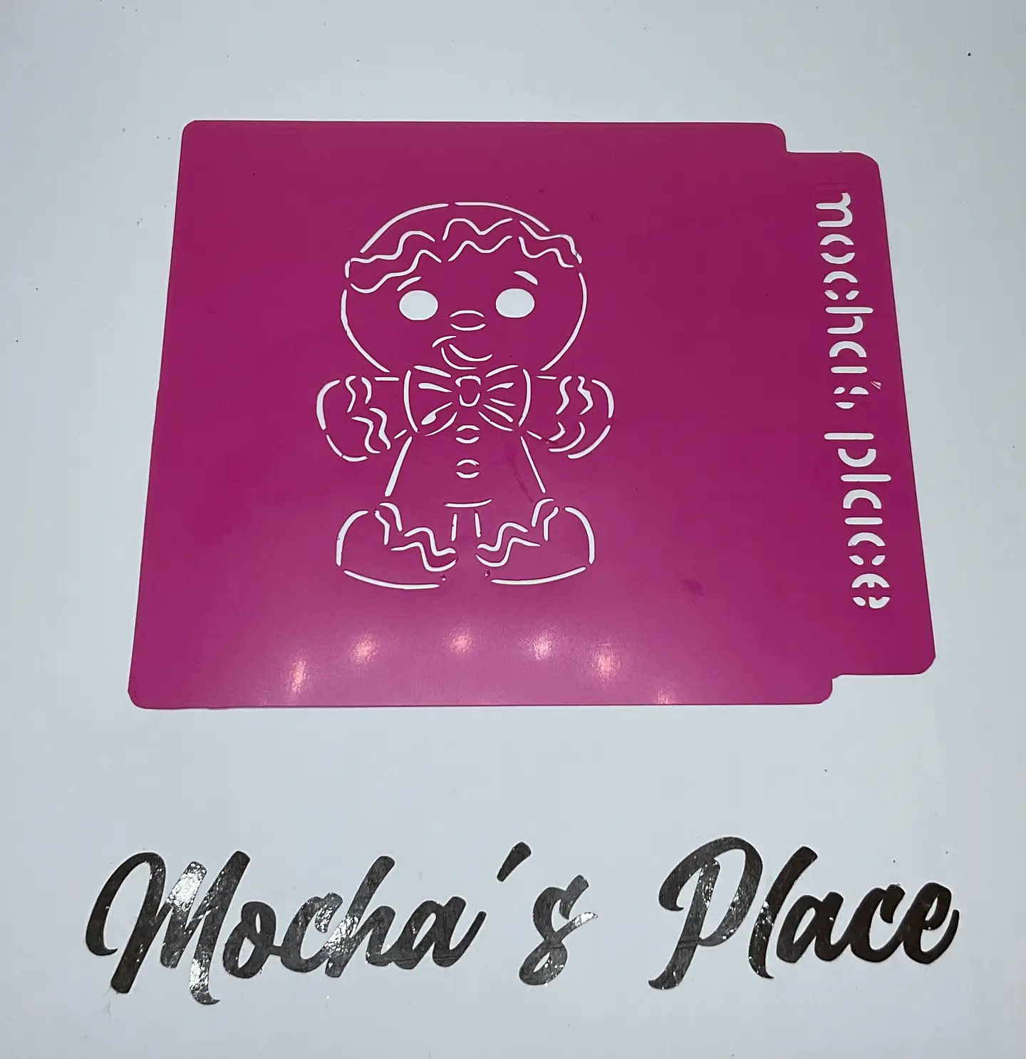 Stencil navideño PYO galleta jengibre 1