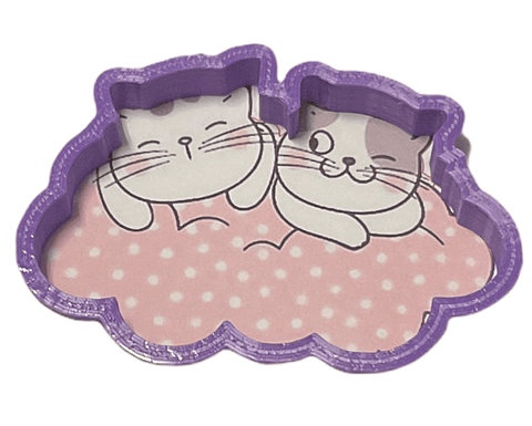 Cortador para galleta “gatitos en nube”