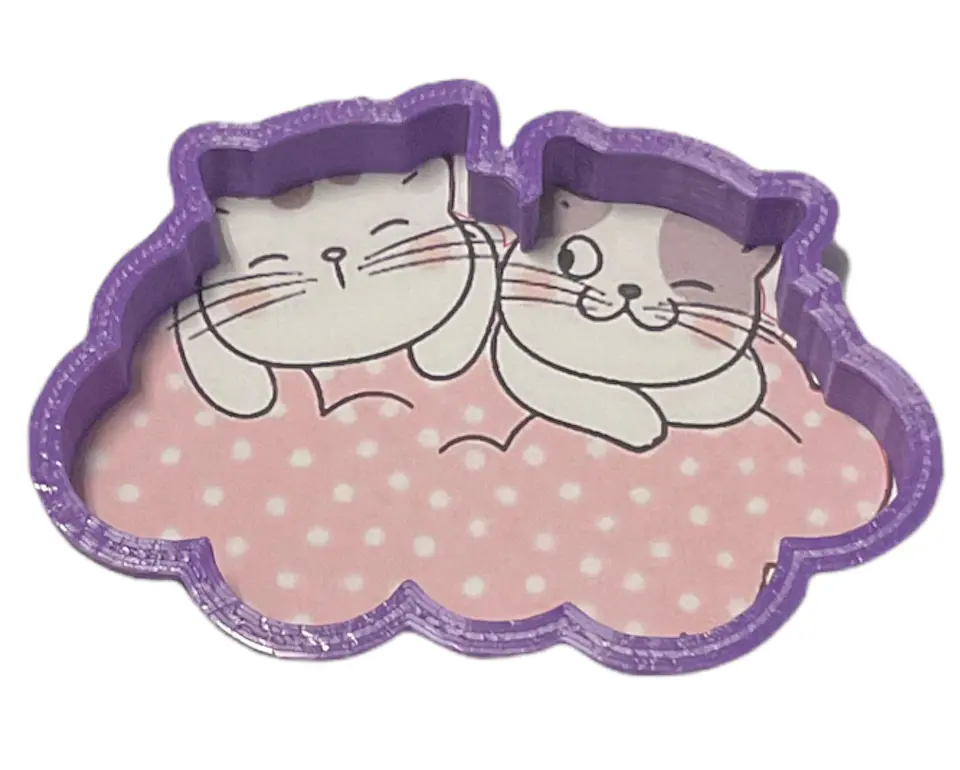 Cortador para galleta “gatitos en nube” 1