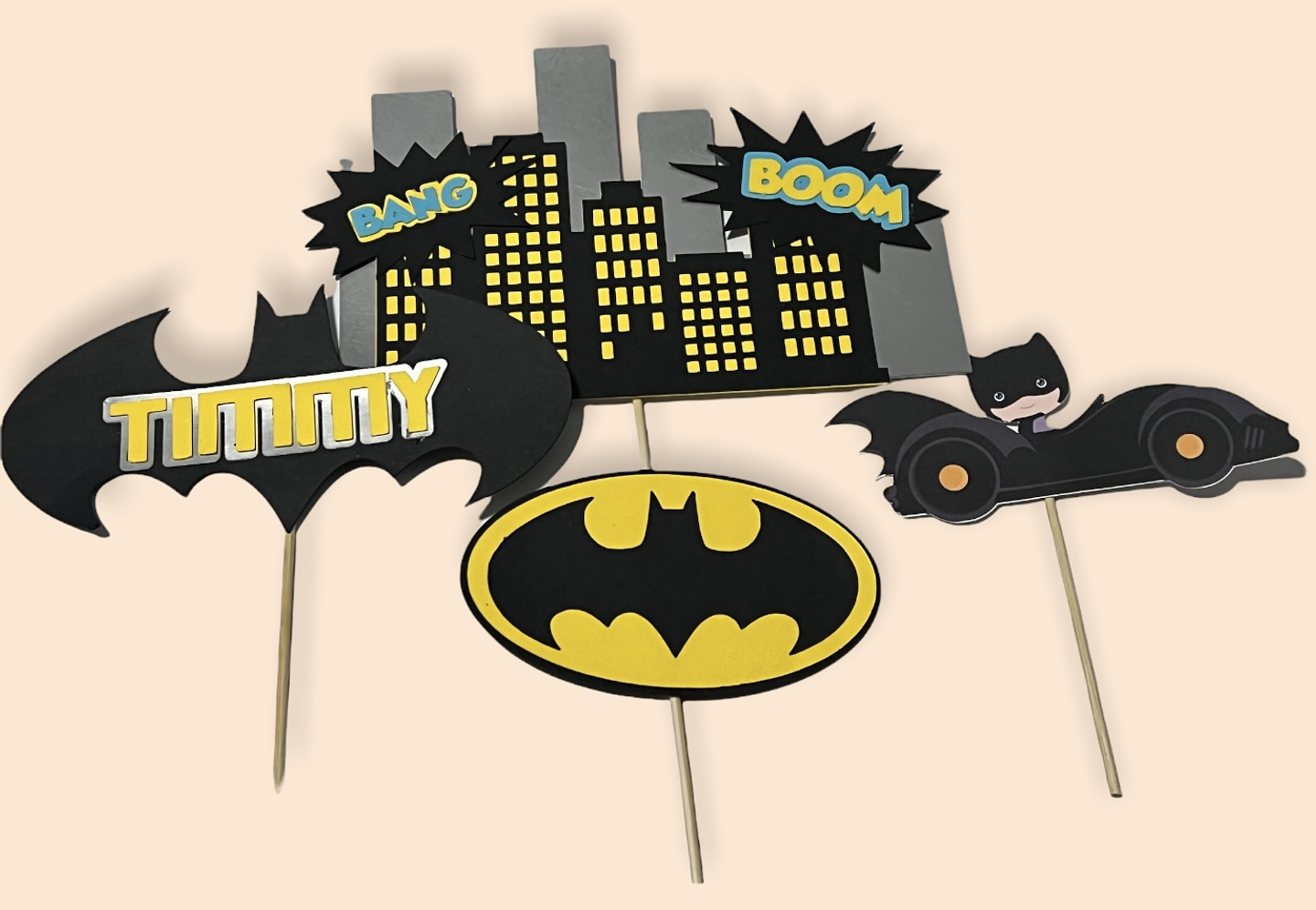 Topper para pastel BATMAN 1