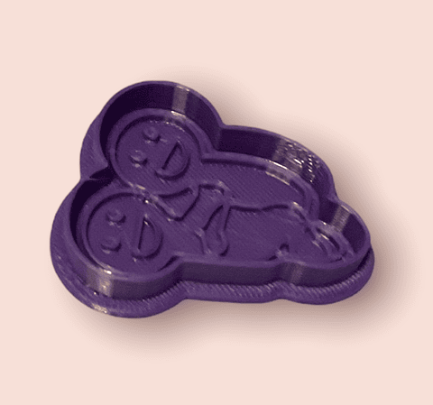 Cortador y marcador para galleta "kamasutra-cookie acosrados