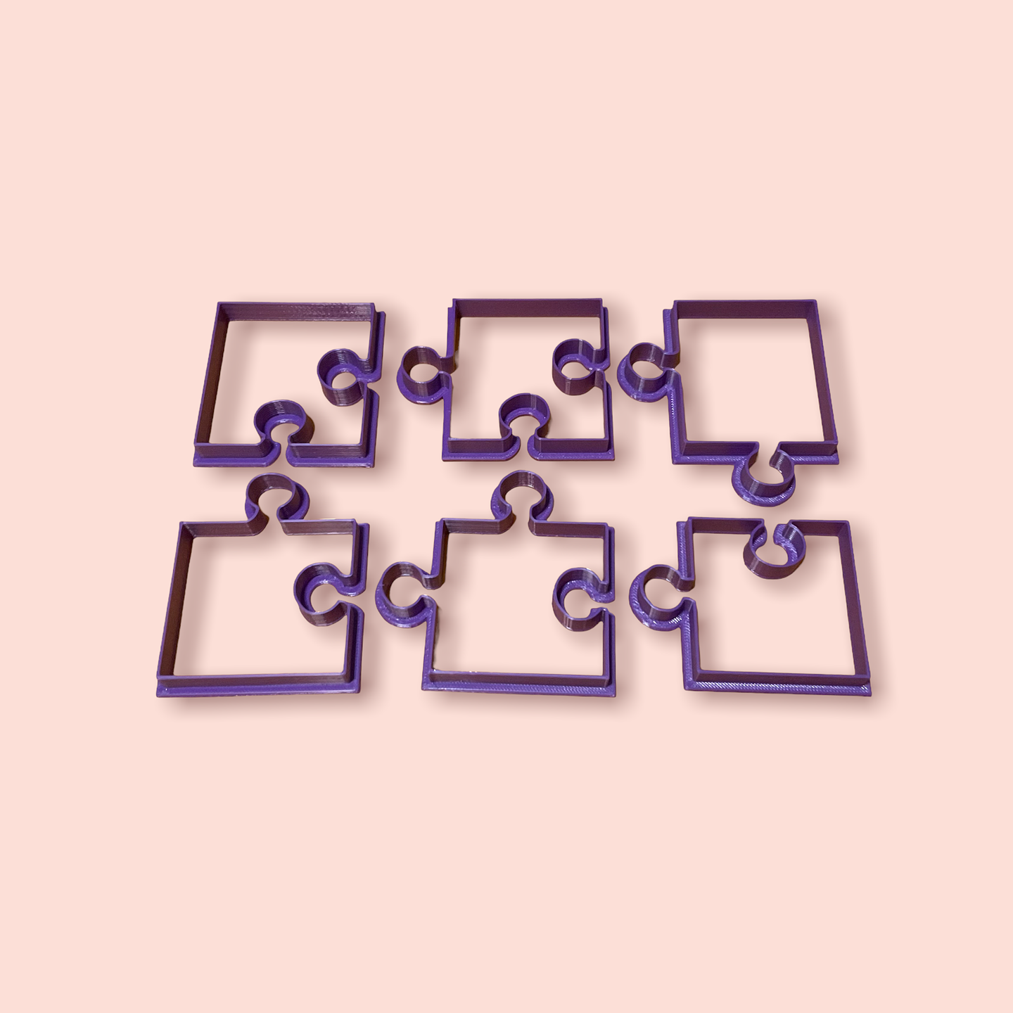 Cortador para galleta Rompecabezas 3x2 1