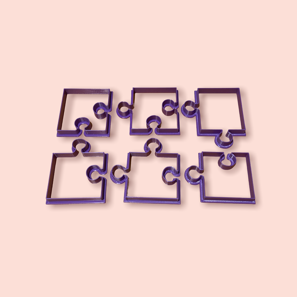 Cortador para galleta Rompecabezas 3x2 1