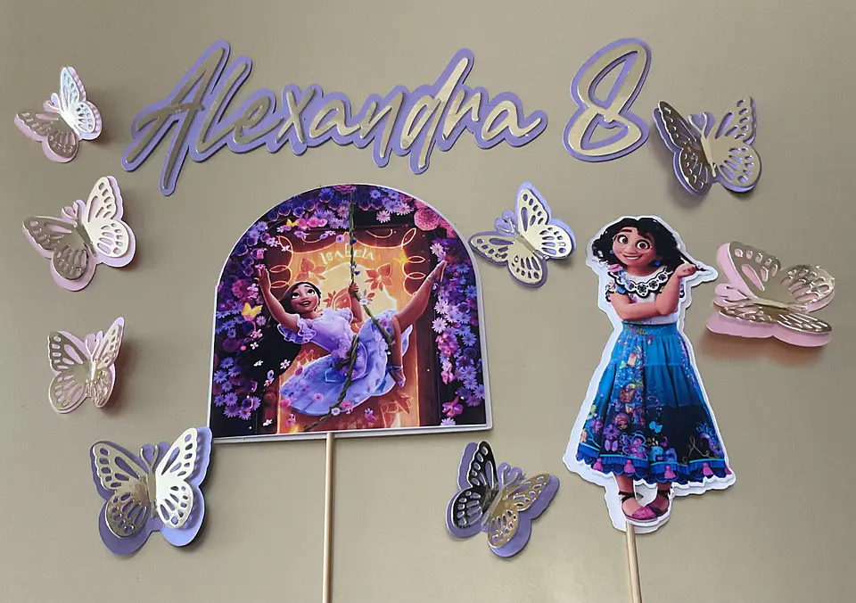 Set toppers Encanto columpio 1