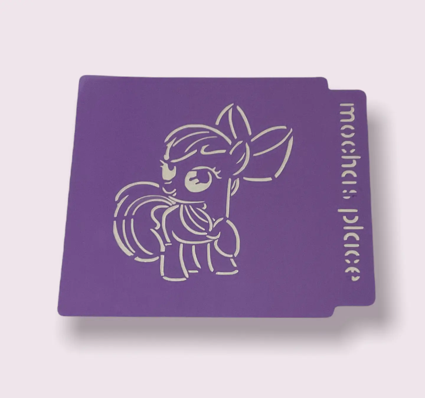 Stencil Pyo acuarela Little Pony 1