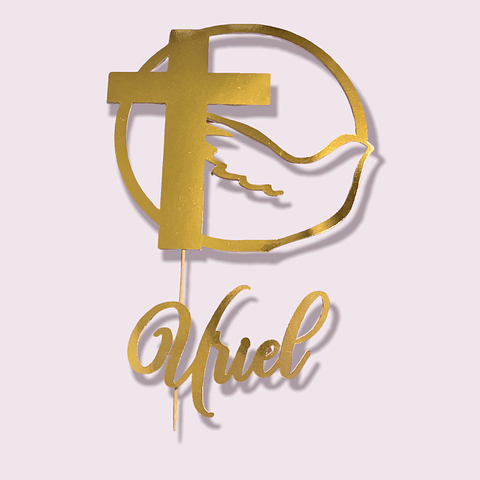 Topper Primera Comunion Paloma