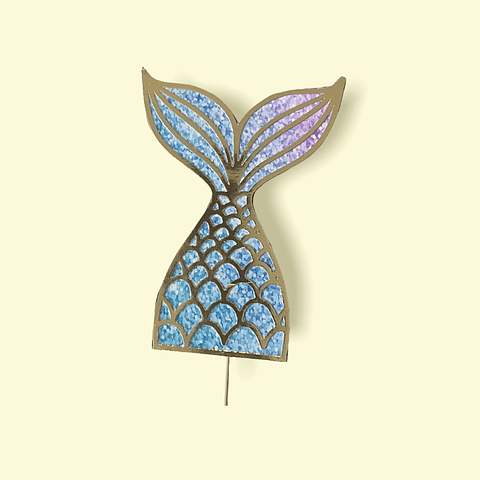 Topper cola de sirena