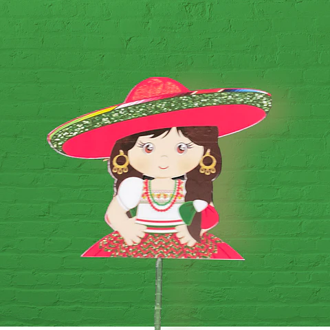 Set de topper  para gelatina Fiestas Patrias 