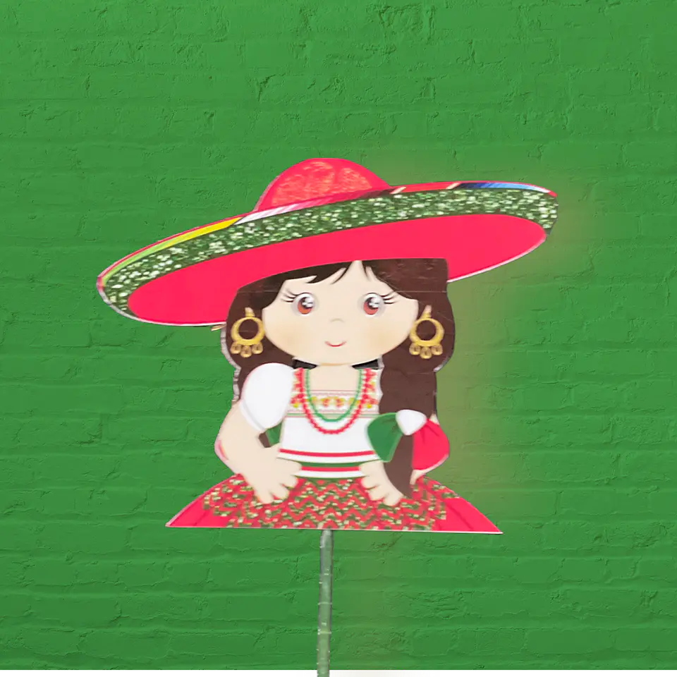 Set de topper  para gelatina Fiestas Patrias  1