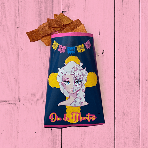 Chip bags Día de muertos Princesas 