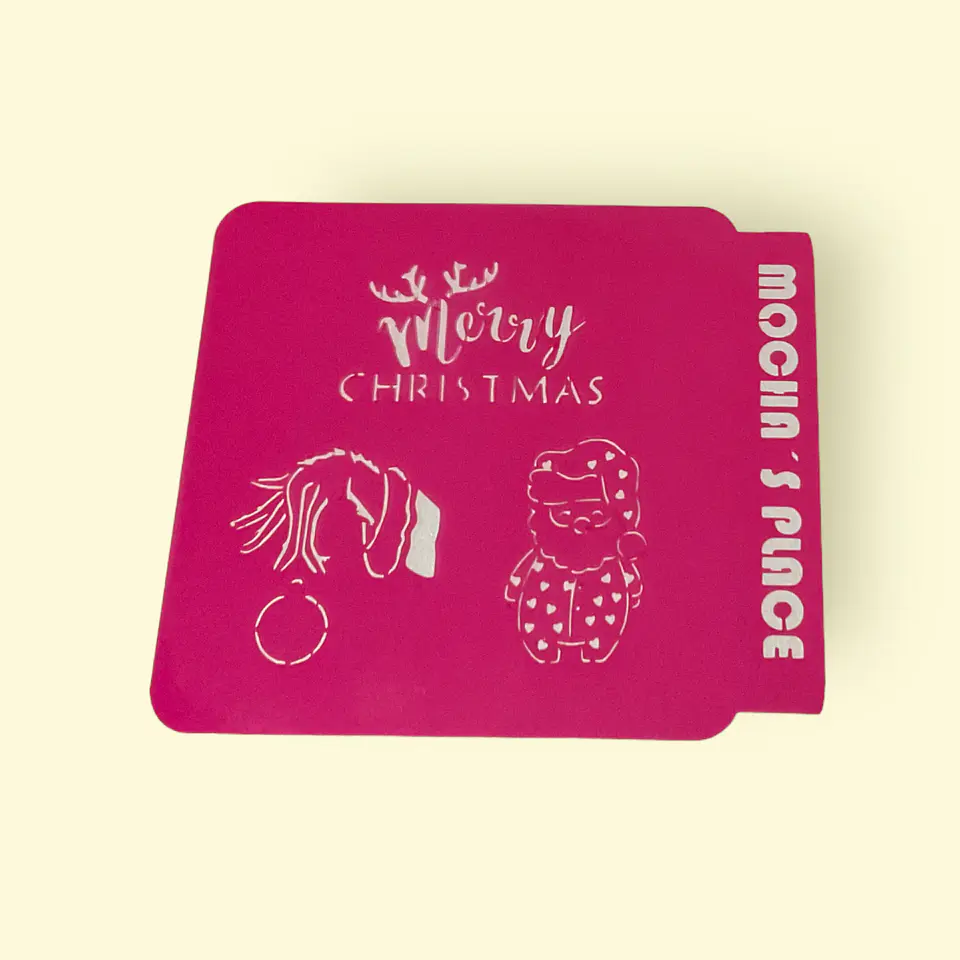 Stencil  navideño  1