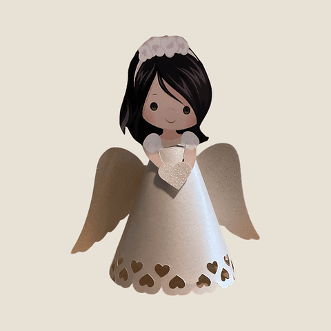 Topper cake primera comunion Ángelita