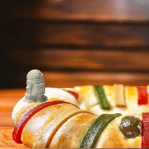 Muñeco para rosca de reyes R2D2