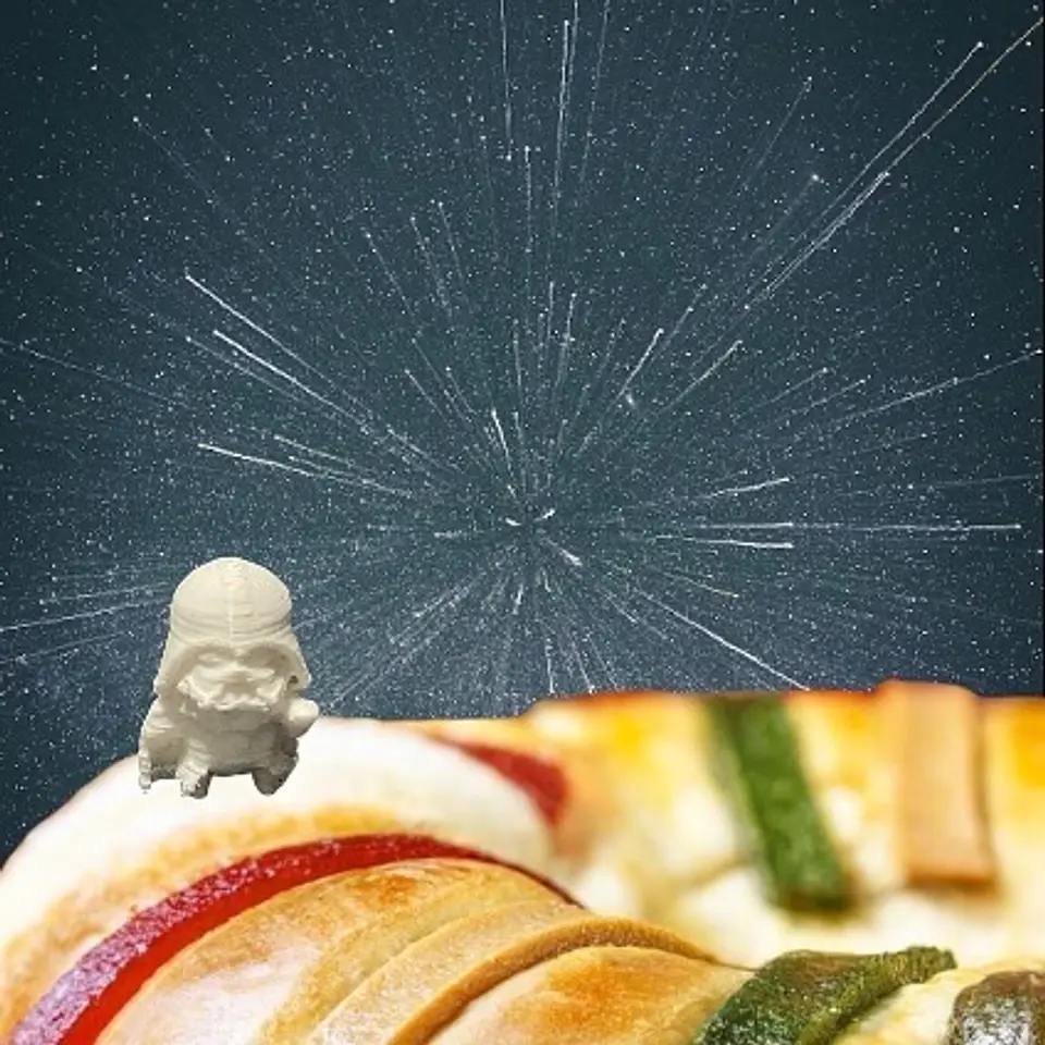 Muñeco para rosca de reyes Darth Vader 1