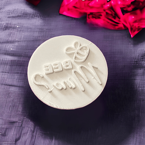 Sello para Fondant be mine