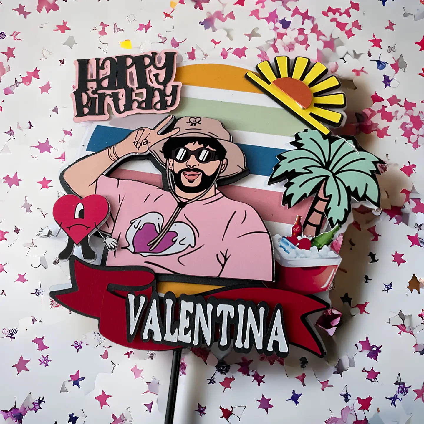 Set topper Bad Bunny.  Un verano sin ti 2 1