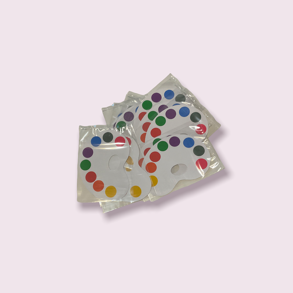 Paleta acuarela pintor- 100 piezas 1