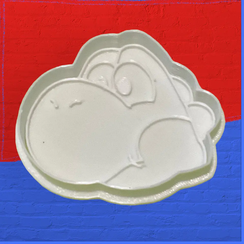 Cortador y sello para galleta yoshi 1