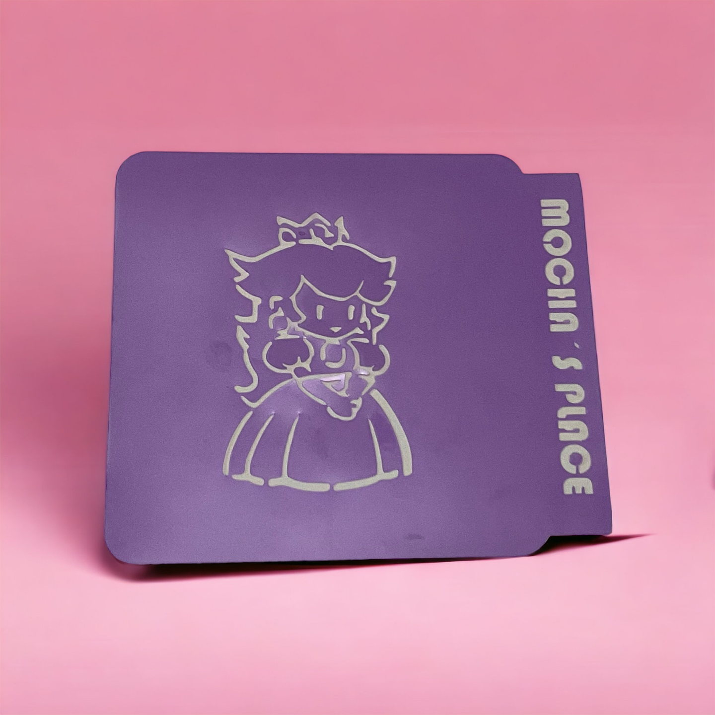 Stencil Princesa Peach 1