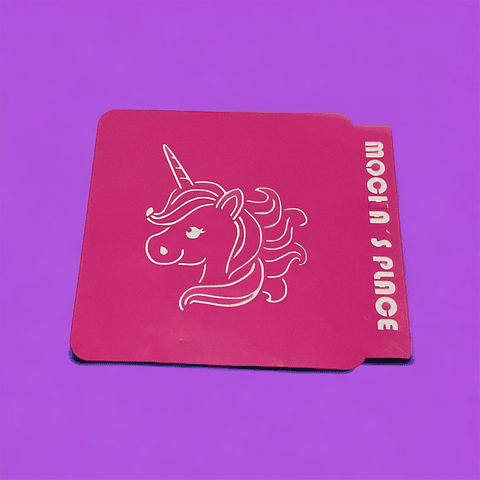 Stencil Unicornio