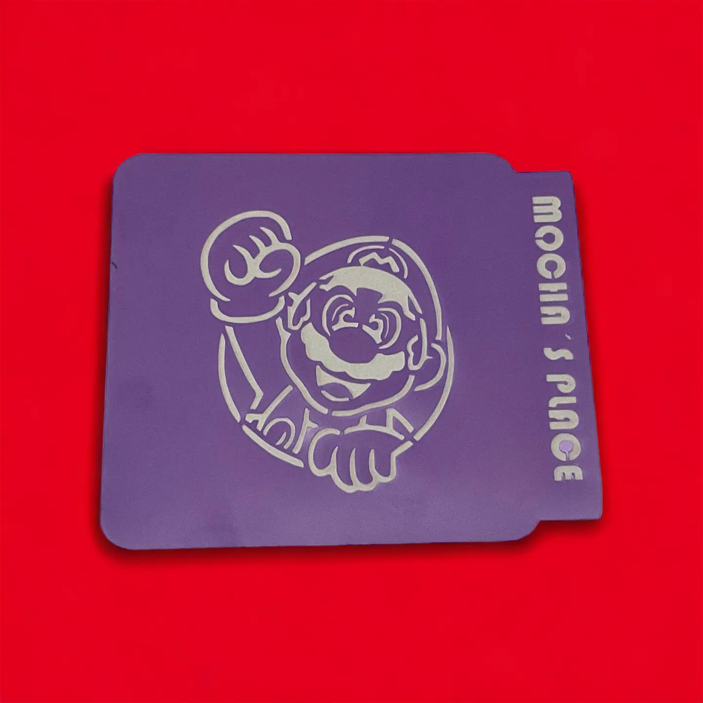 Stencil Mario Bros cara 1