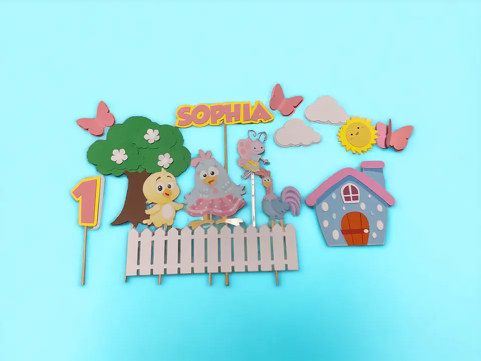 Set Gallina pintadita 1