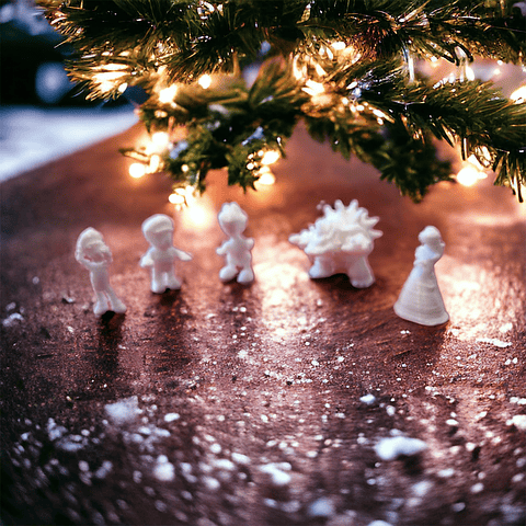 Muñeco para rosca de reyes personajes Mario Bros