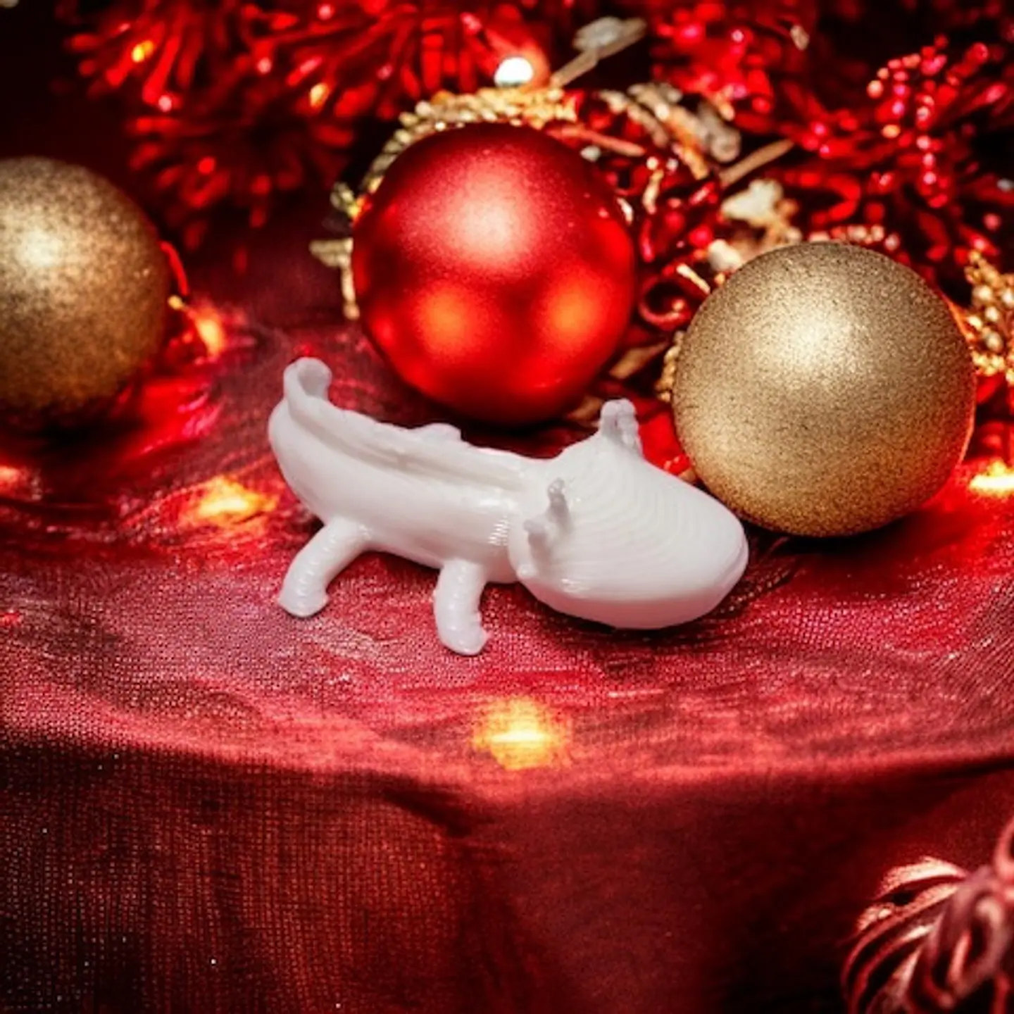 Muñeco para rosca de reyes ajolote bebe 1