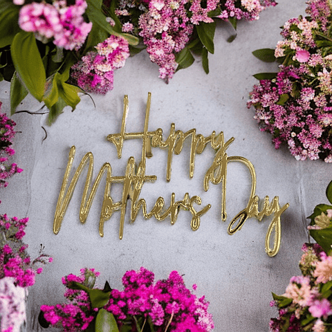 Topper acrilico Happy Mother´s day