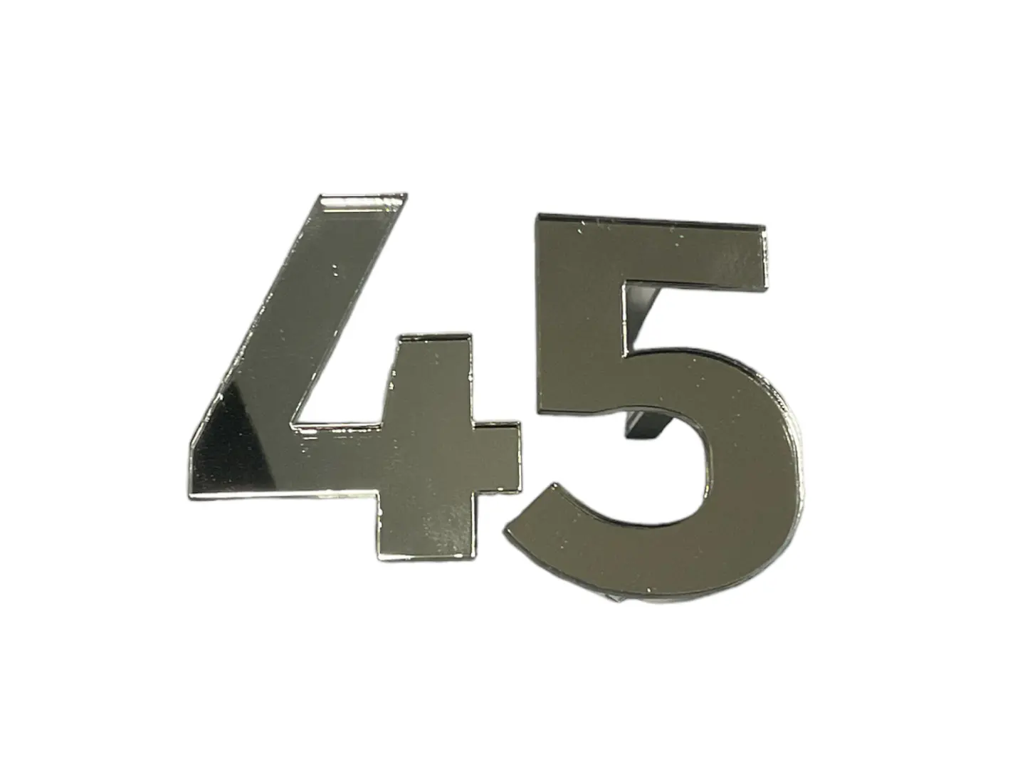 Topper numero acrilico 2