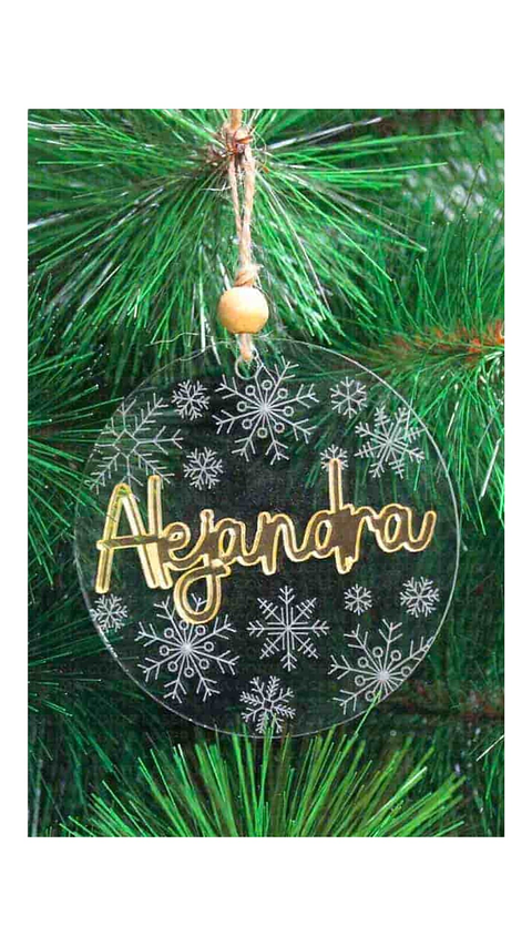 Esferas nombre y grabado