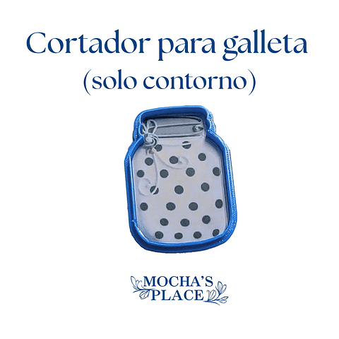 Cortador contorno para galleta