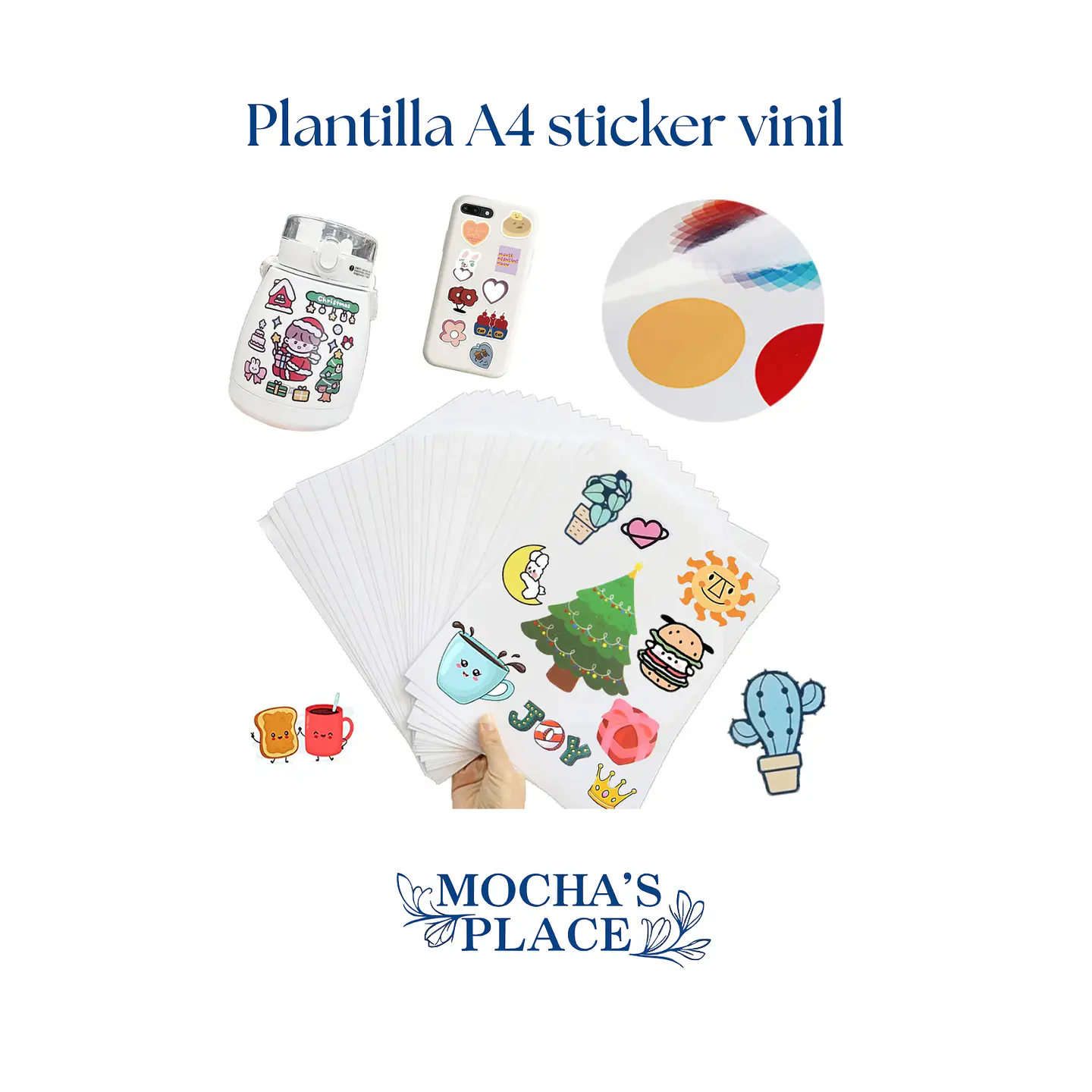 Plantilla de etiquetas vinil  1