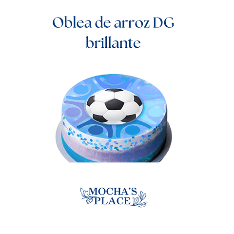 Oblea de arroz doble grosor brillante A4