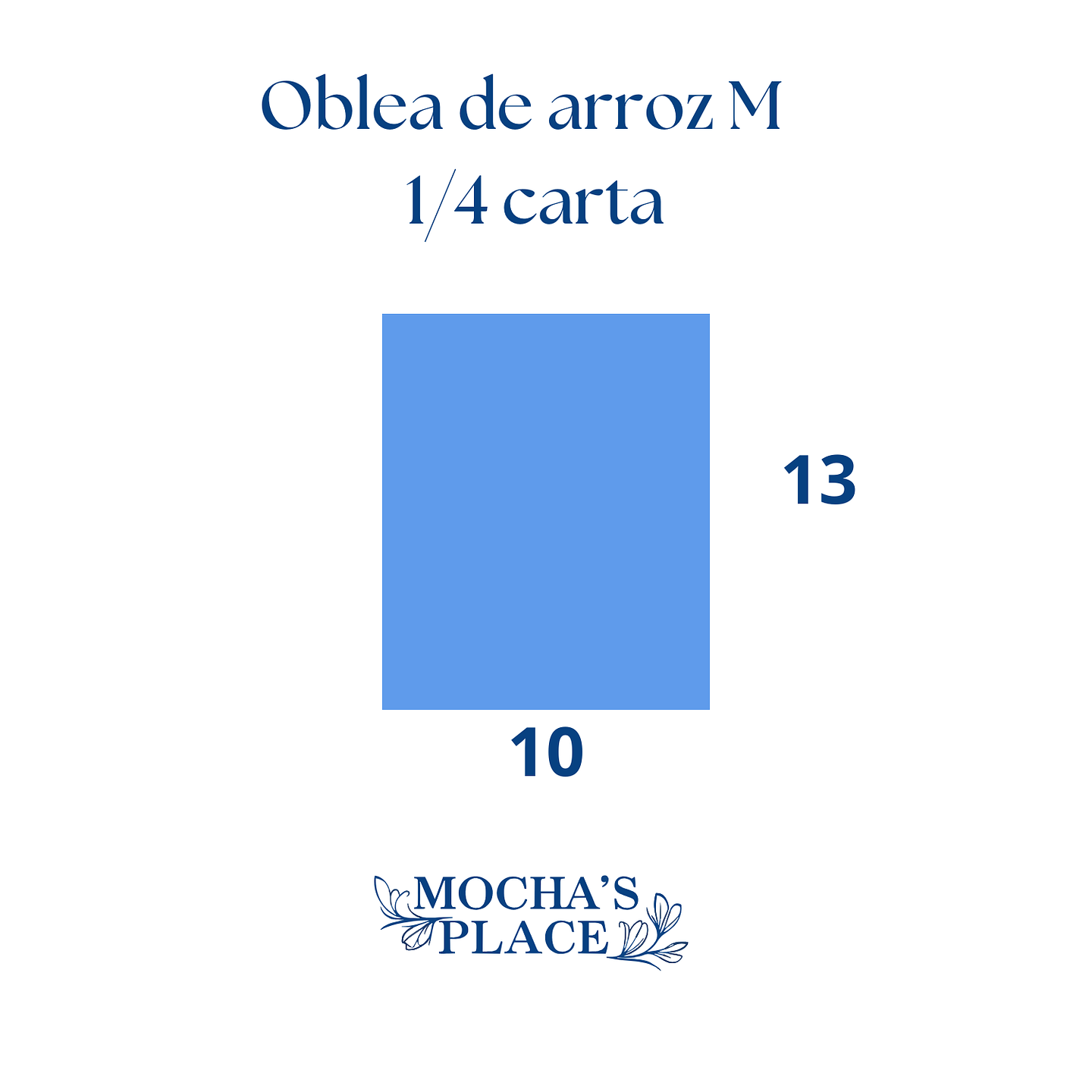 Impresión papel arroz grosor medio 1/4 carta 1