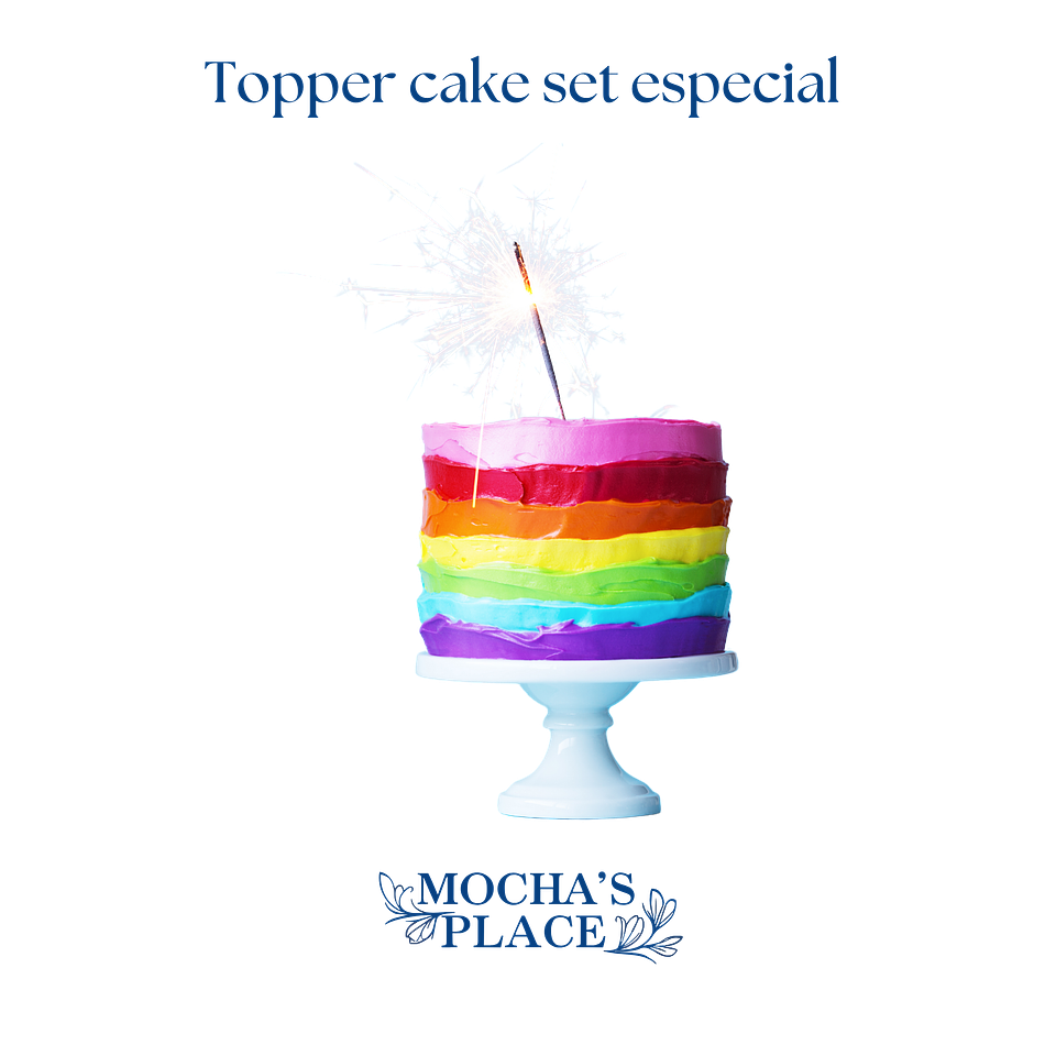 TOPPER PARA PASTEL Set Especial 1