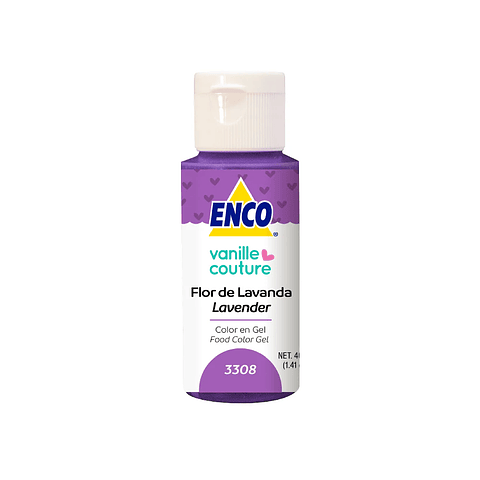 Colorante en gel flor de lavanda 40 grs.
