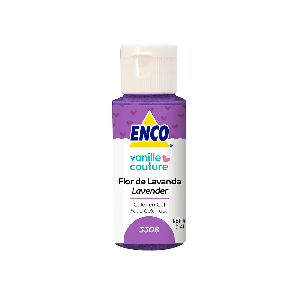 Colorante en gel flor de lavanda 40 grs. 1