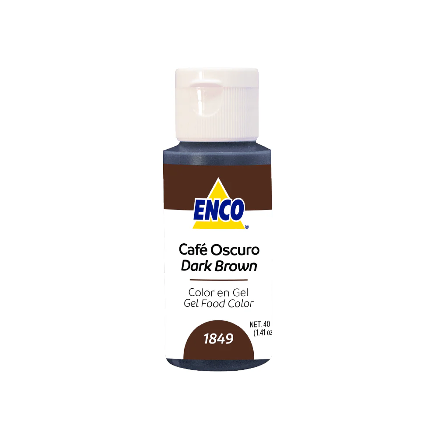 Colorante en gel Café oscuro  1