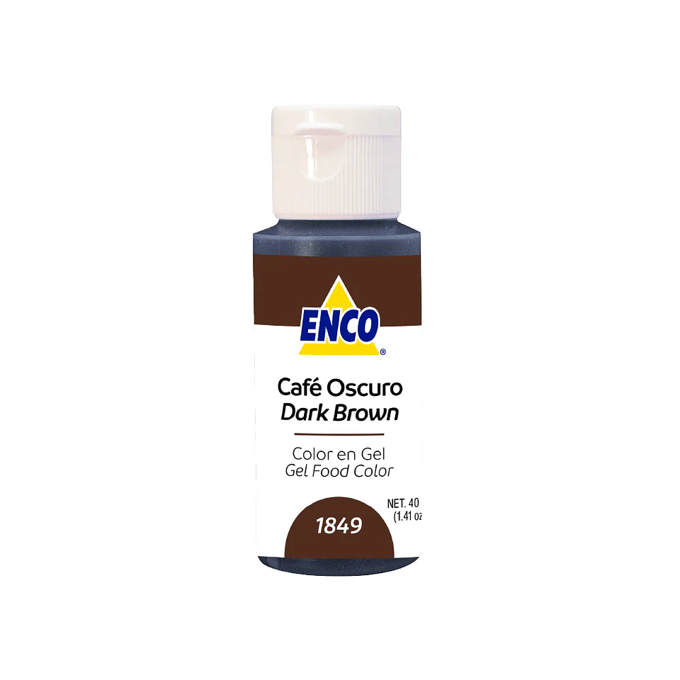 Colorante en gel Café oscuro  1