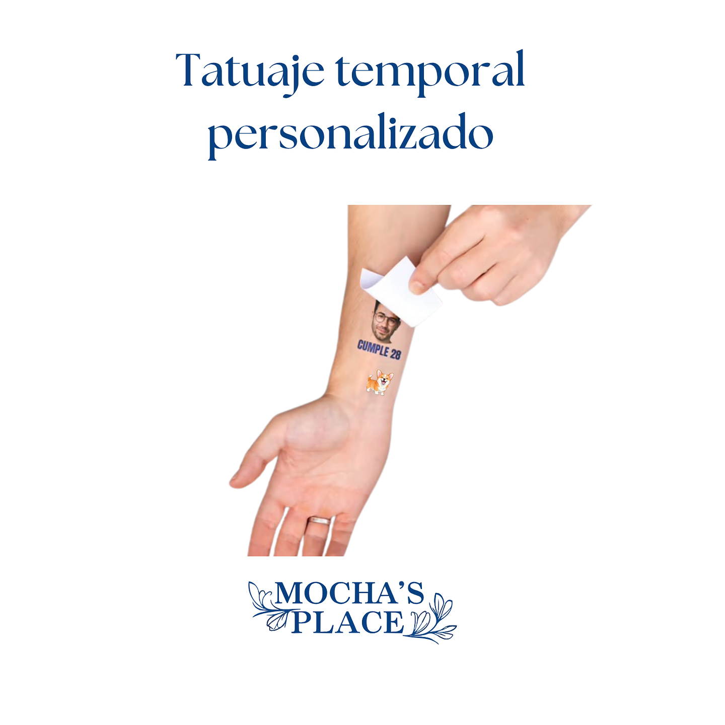 Tatuaje temporal personalizado 1