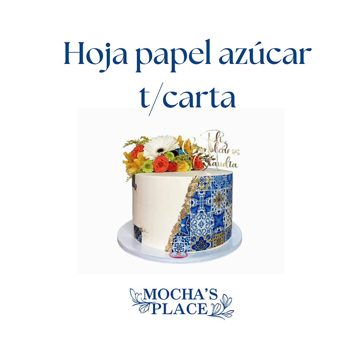 Impresión en papel azúcar tamaño carta 1