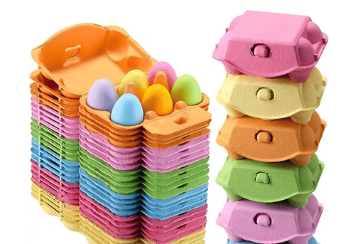 CAJA PARA HUEVO DE PASCUA  (6 huevos)