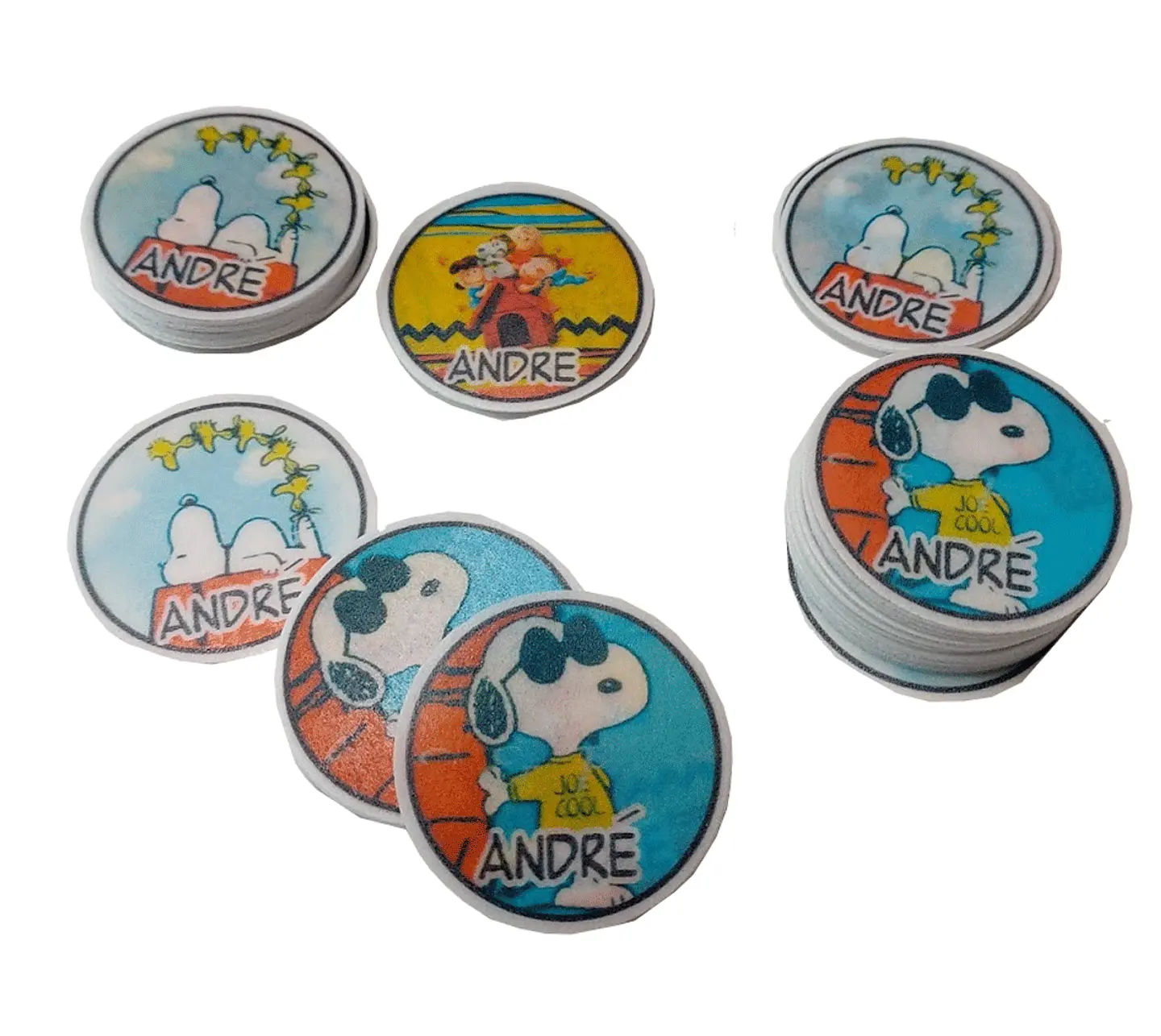 Toppers para Cupcakes Arroz grosor medio 4.5cm 10 piezas 1