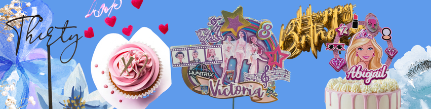 DECORACIONES PARA PASTEL