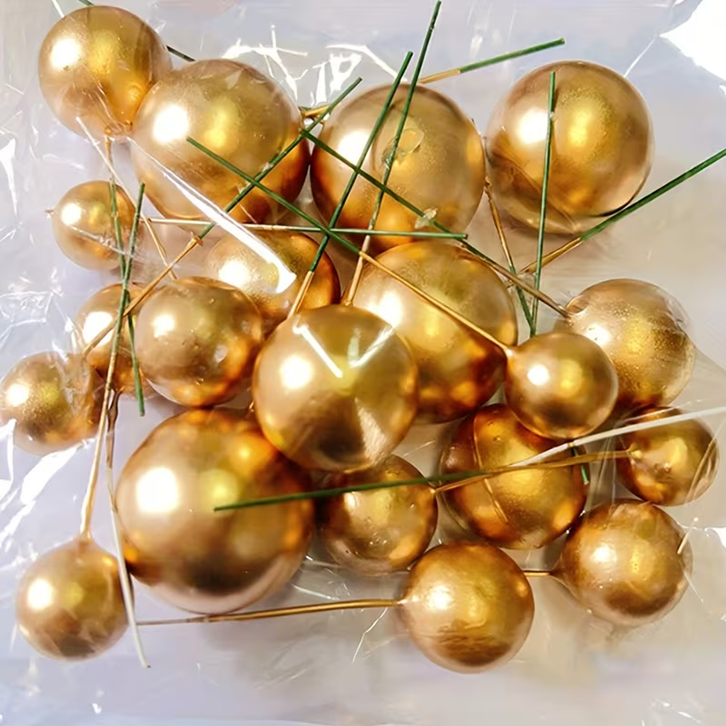 Esferas para decoración de pasteles 5