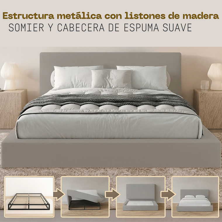 Base de Cama Marhmallow  3