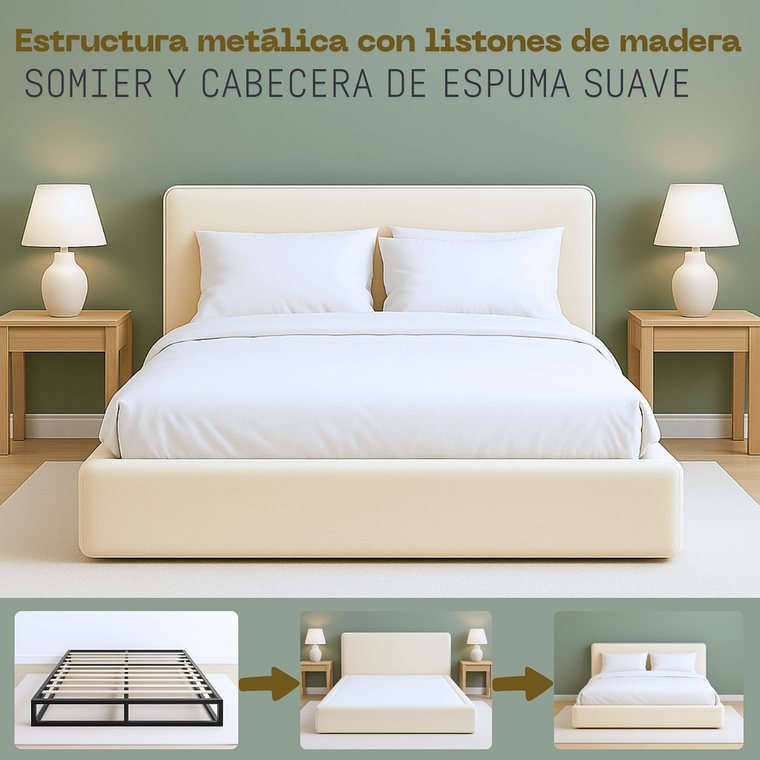 Base de Cama Marhmallow  9